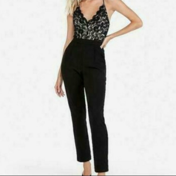 Gorgeous Express black lace jumpsuit - Picture 12 of 12